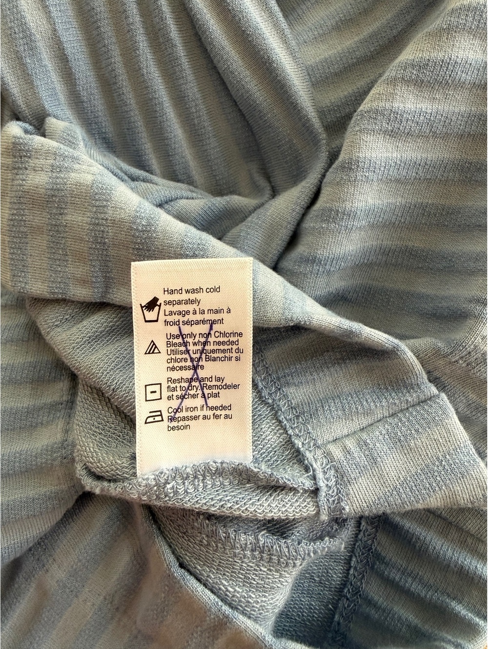 l*space Light Blue Ribbed Tank Dress - Picture 5 of 6